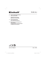 EINHELL PXC TE-RS 18 Li-Solo (4462010) Руководство пользователя