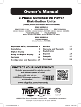 Tripp Lite 3-Phase Switched 0U PDUs Инструкция по применению