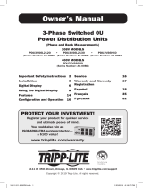 Tripp Lite 3-Phase Switched 0U Power Distribution Units Инструкция по применению