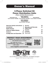 Tripp Lite 3-Phase Switched 0U Power Distribution Units Инструкция по применению