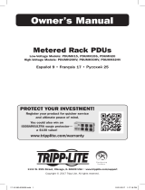 Tripp Lite Metered Rack PDU Инструкция по применению