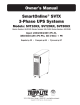 Tripp Lite SmartOnline SVT 3-Phase UPS Systems Инструкция по применению