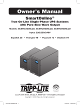 Tripp Lite SmartOnline True On-Line Single-Phase UPS Systems Инструкция по применению