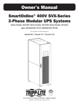 Tripp Lite SmartOnline® 400V SVX-Series 3-Phase Modular UPS Systems Инструкция по применению
