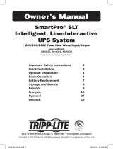 Tripp Lite SmartPro SLT 230V UPS Инструкция по применению