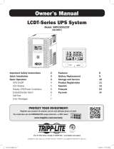 Tripp Lite SMX1500LCDT Инструкция по применению