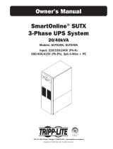 Tripp Lite SUTX20K & SUTX40K Инструкция по применению