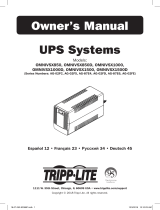 Tripp Lite OMNIVSX1000 Инструкция по применению