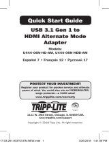 Tripp Lite U444-06N-HD-AM Инструкция по началу работы