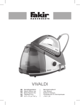 Fakir steam ironing station Vivaldi Инструкция по применению