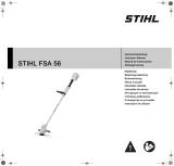 STIHL FSA 56 Инструкция по применению