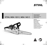 STIHL MSA 120 C, MSA 140 C Инструкция по применению