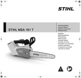 STIHL MSA 161 T Инструкция по применению