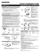 BIXOLON SPP-R410 Инструкция по установке