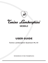 Tonino Lamborghini ML-01 Black Руководство пользователя