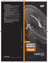 Hertz DCX 710.3 Руководство пользователя