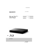 Sony 4K BDP-S6500B Руководство пользователя