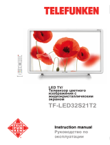 Telefunken TF-LED32S21T2 Руководство пользователя