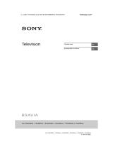 Sony KD55XD8577 Руководство пользователя
