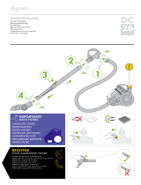 Dyson DC26 Carbon Fiber Руководство пользователя