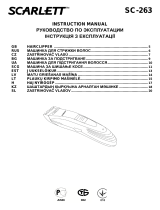 Scarlett sc-263 Руководство пользователя