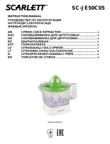 Scarlett sc-je50c05 Руководство пользователя