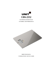 Unit UBS-2152 Руководство пользователя