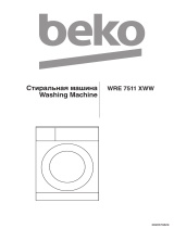 Beko WRE7511XWW Руководство пользователя
