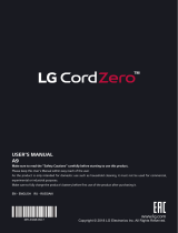 LG CordZero A9DDCARPET2 Руководство пользователя