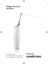 Philips Sonicare AirFloss (HX8261/01) Руководство пользователя