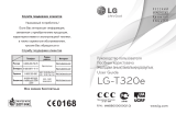 LG T320E Titan Black Руководство пользователя