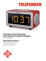 Telefunken TF-1633U Red/Orange Руководство пользователя