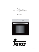 Teka HO 725G X Руководство пользователя