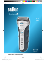 Braun 370, 360, Series 3 Руководство пользователя