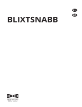 IKEA BLIXTSNABB Руководство пользователя