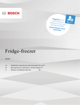 Siemens Free-standing fridge-freezer Руководство пользователя