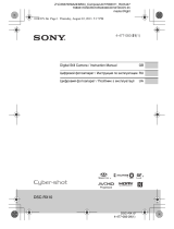 Sony DSC-RX10 Black Руководство пользователя