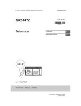 Sony KD55XE9305 Руководство пользователя