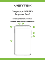 Vertex Impress Reef 4G Blue Руководство пользователя