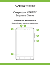 Vertex Impress Game 3G Gold Руководство пользователя