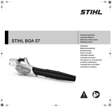 STIHL BGA 57 Инструкция по применению