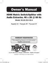 Tripp Lite B118-2X4-4K-A Инструкция по применению