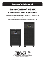 Tripp Lite SmartOnline® S3MX 3-Phase UPS Systems Инструкция по применению