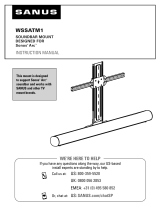 Sanus WSSATM1 Инструкция по установке