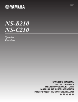 Yamaha NS-C210 Инструкция по применению