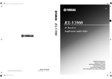Yamaha RX-V3900 Инструкция по применению