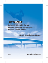 Korenix JetNet 6710G-HVDC Series Quick Installation Manual