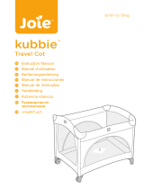 Joie Kubbie Compact Travel Cot Руководство пользователя
