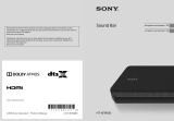 Sony HT-XF9000 Руководство пользователя