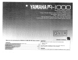 Yamaha R-1000 Инструкция по применению